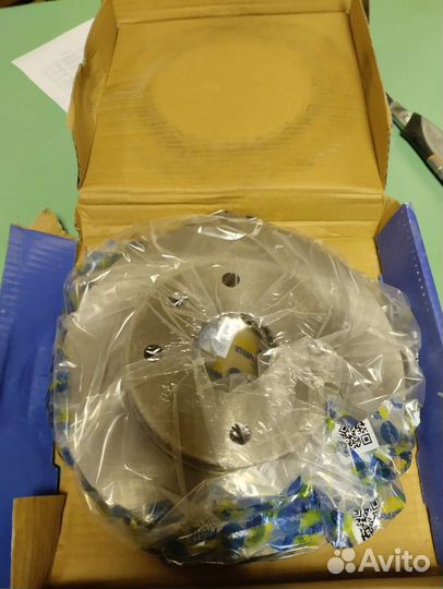 Тормозные диски передние chevrolet