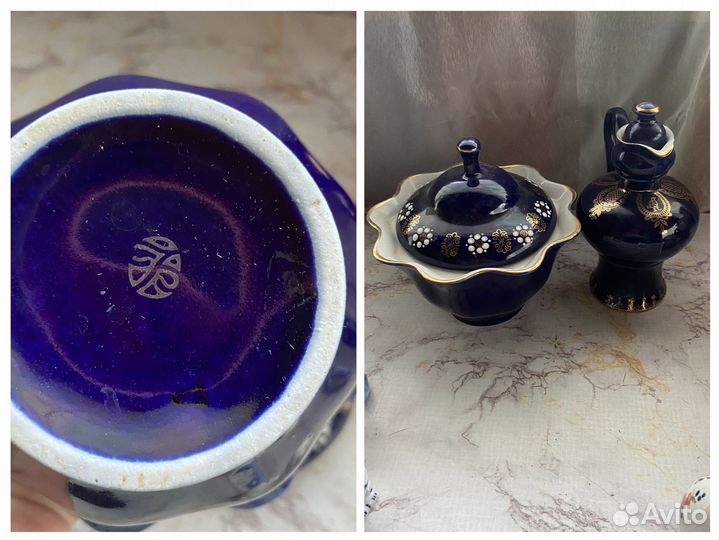 Посуда, фигурки (Гжель, Дулево, Италия,люм)