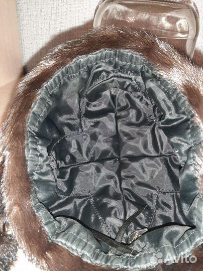 Берет женский норковый