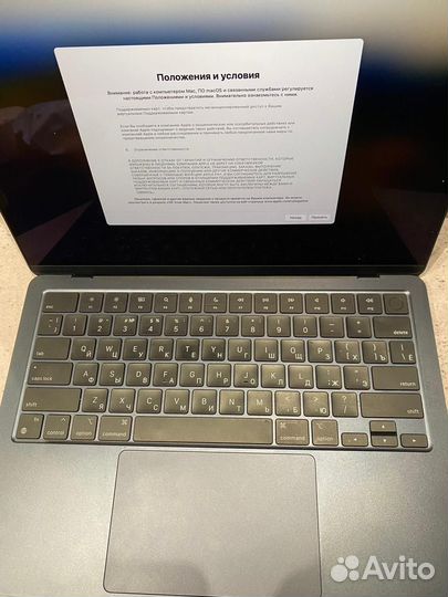 MacBook Air 13 m2 8/256 midnight