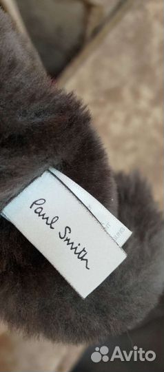 Paul Smith шапка-ушанка с меховой отделкой