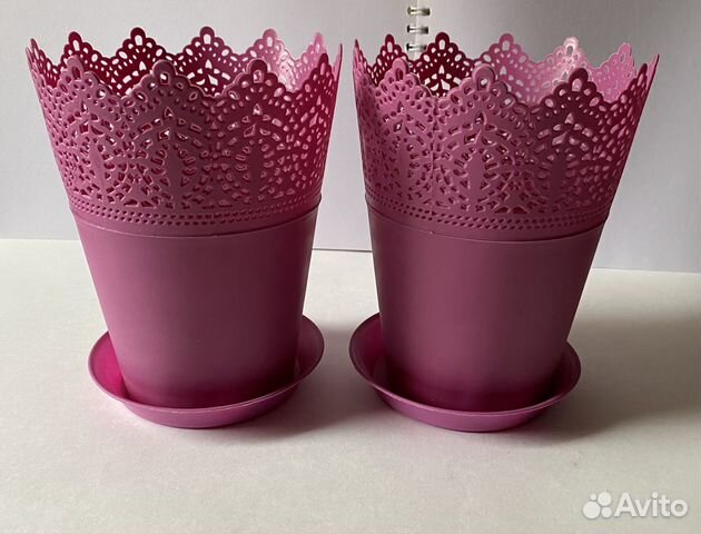 2 Горшка для цветов