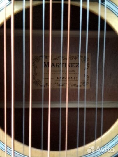 Акустическая гитара 12 струнная