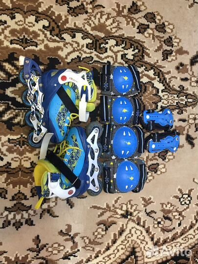 Детские ролики и защита