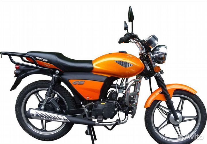 Мопед racer RC50 alpha + цпг 110 см3 blue