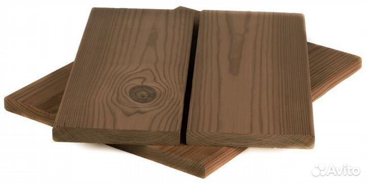 Планкен прямой из термососны / 18х140 / авс