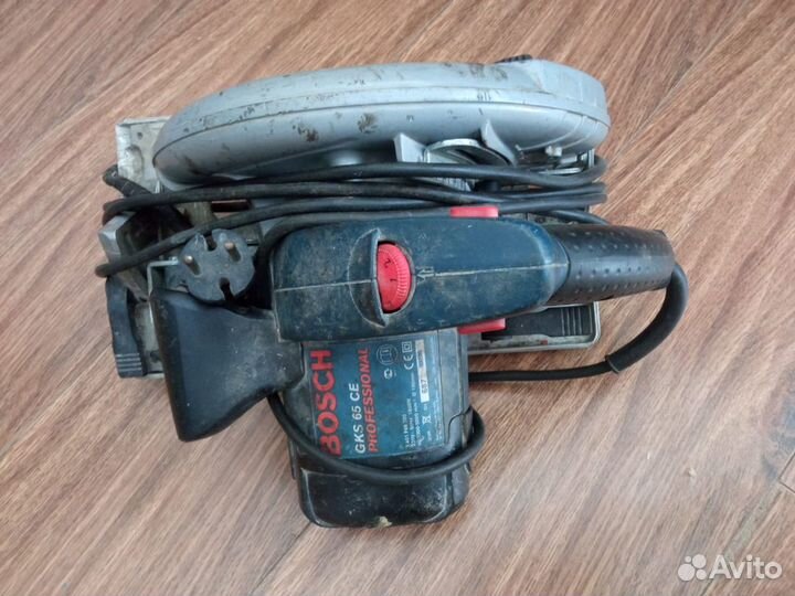 Циркулярная пила bosch GKS 65 CE professional