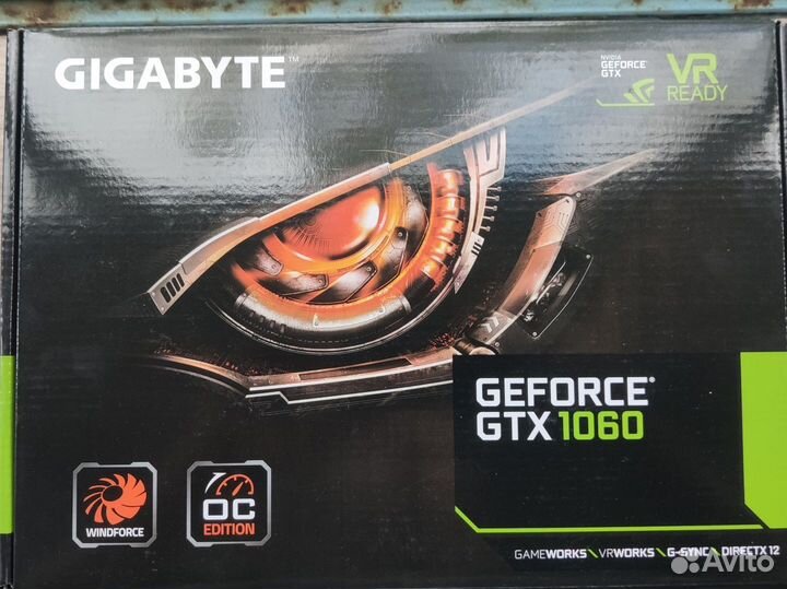 Видеокарта gtx 1060 6gb