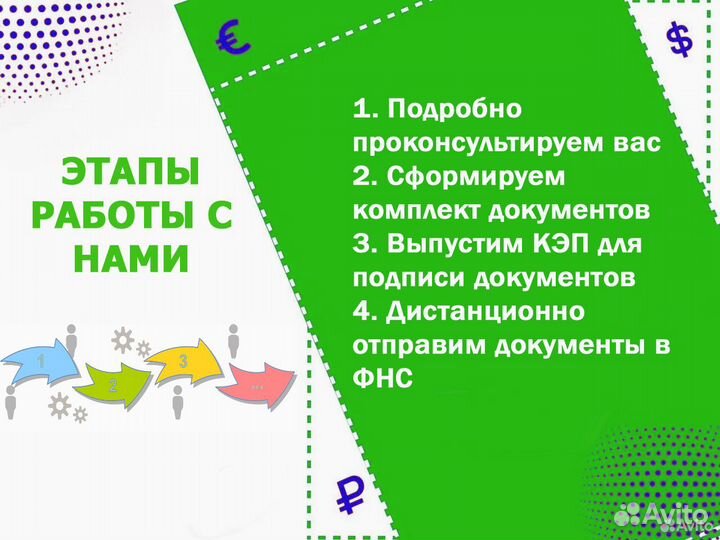 Бухгалтерские услуги Регистрация ип ооо