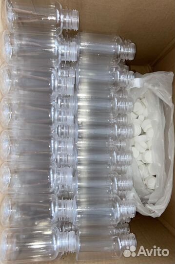 Бутылочка пэт с крышкой