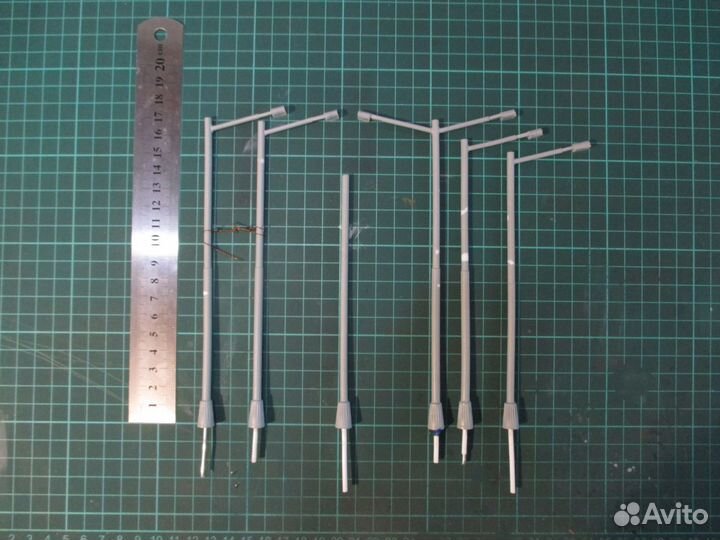 Трамвайно-троллейбусные опоры кс 1:72 - 1:64