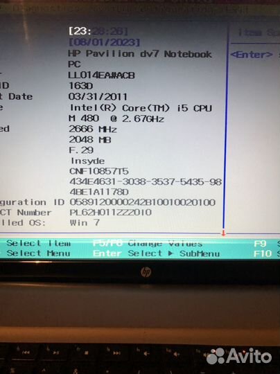 HP DV7-4302 core i5/250gb/Radeon HD 6650M 1gb/17,3