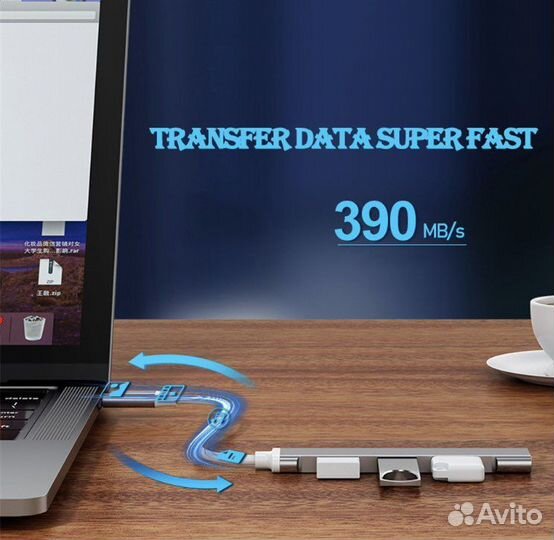 Хаб Type c на USB