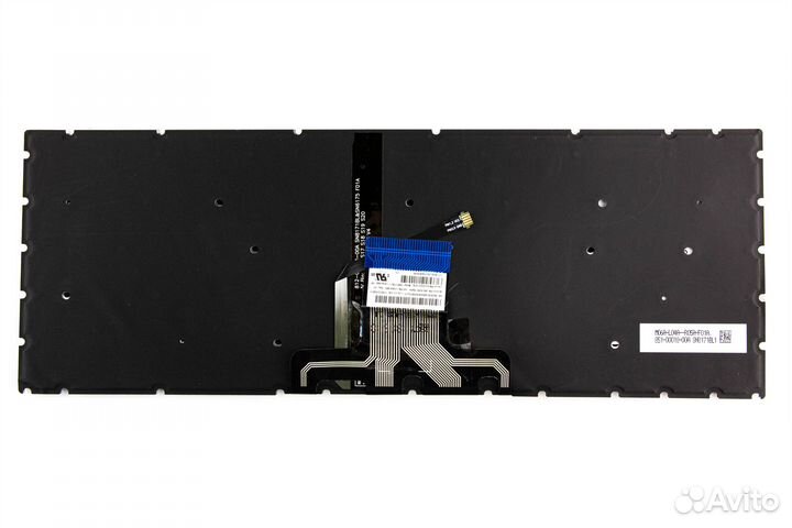 Клавиатура для HP 14-CD X360 серебро с подсветкой