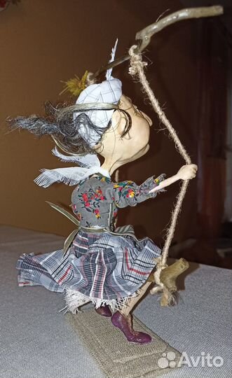 Интерьерная кукла ручной работы