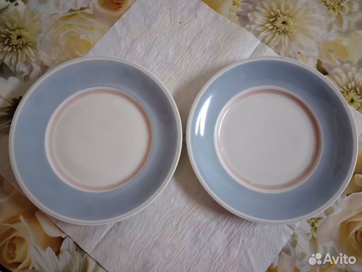Тарелки гдр и СССР