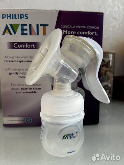 Молокоотсос avent ручной