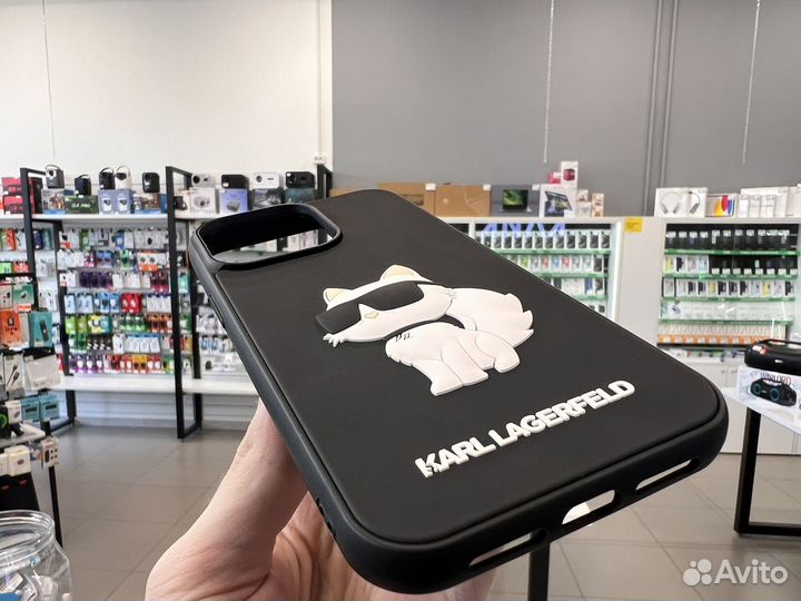 Силиконовый чехол Karl Lagerfeld