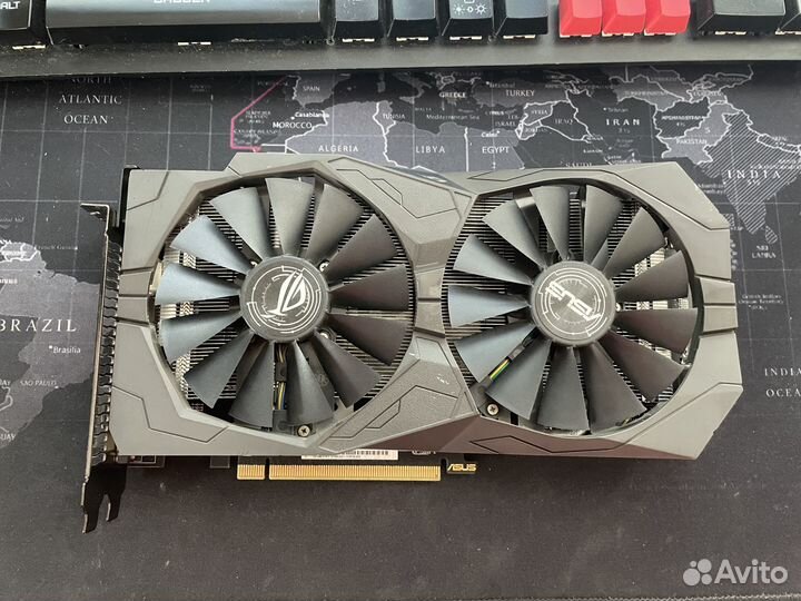 Видеокарта RX 580-8gb Asus Strix