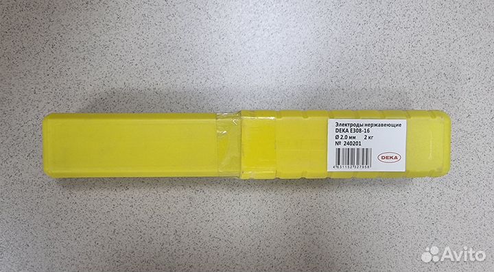 Электроды нержавеющие Deka E308-16 2,0мм 2кг