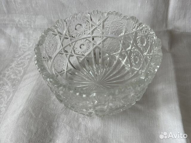 Хрустальная ваза