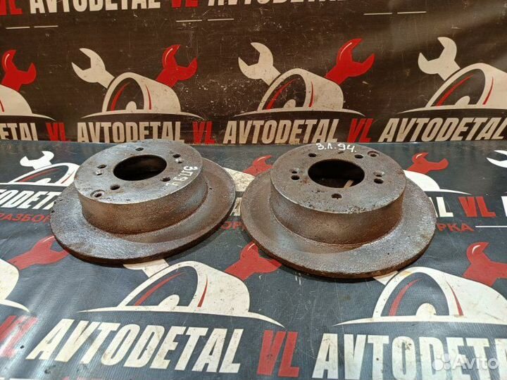 Диски тормозные задние Kia Carens минивэн G4KA