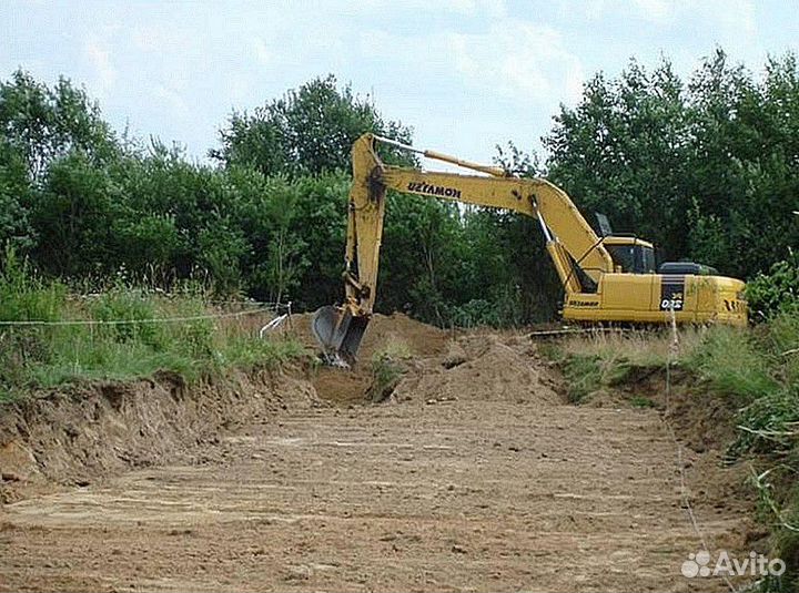 Земля для выравнивания участка