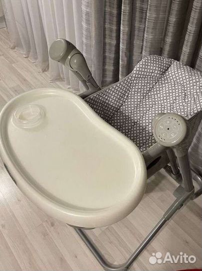 Стул для кормления-электрокачели 2в1