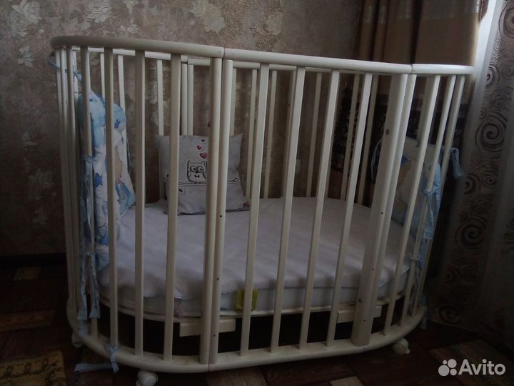 Детская кроватка трансформер 7 в 1 бронь до 5.09
