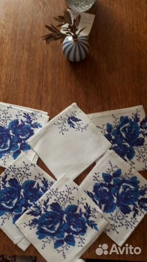 Салфетка лен 100