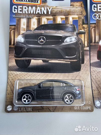 Matchbox модель. Серия Germany. Audi,Mercedes