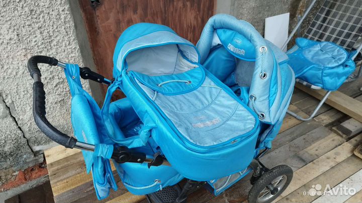 Коляска 3 в 1 Адамекс