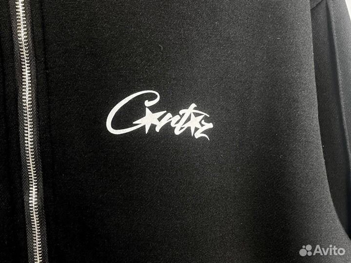 Зип худи corteiz черное