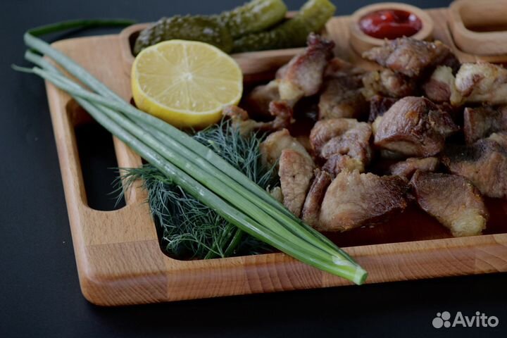 Поднос для подачи шашлыка