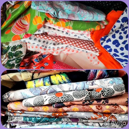 Ткани х.б СССР Драп.сатин.штапель.фланель