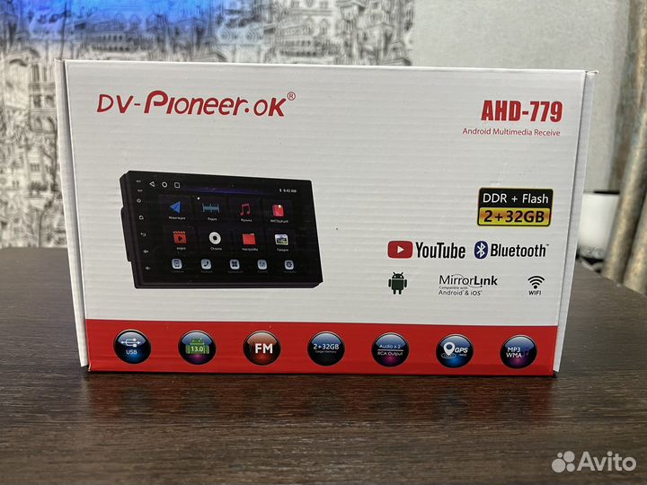 2Din Android Pioneer 7 дюймов 2/32