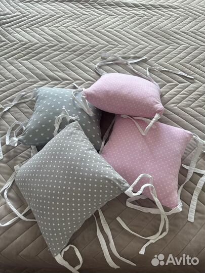 Бортики в детскую кроватку