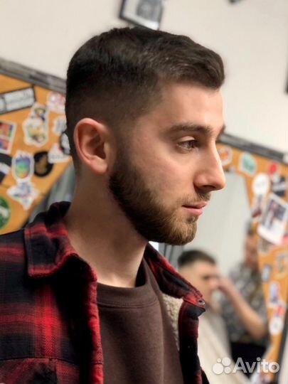 Стрижка бороды аккуратная и ровная