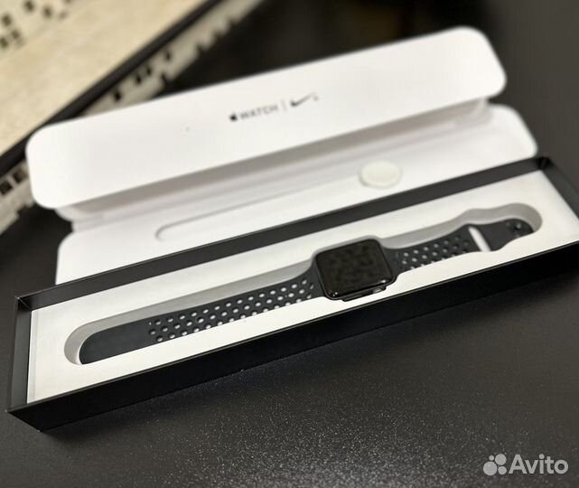 Часы apple watch 3 42mm nike