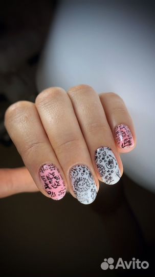 Маникюр гель лак