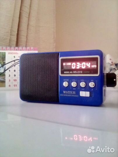 Wster WS-2319 USB, FM