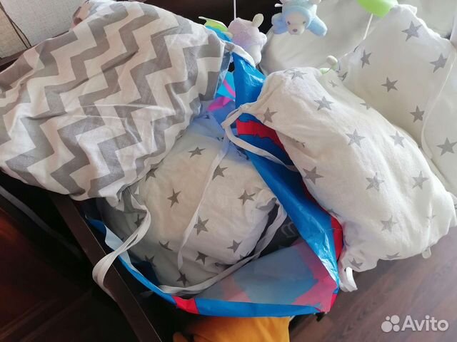 Бортики в детскую кроватку