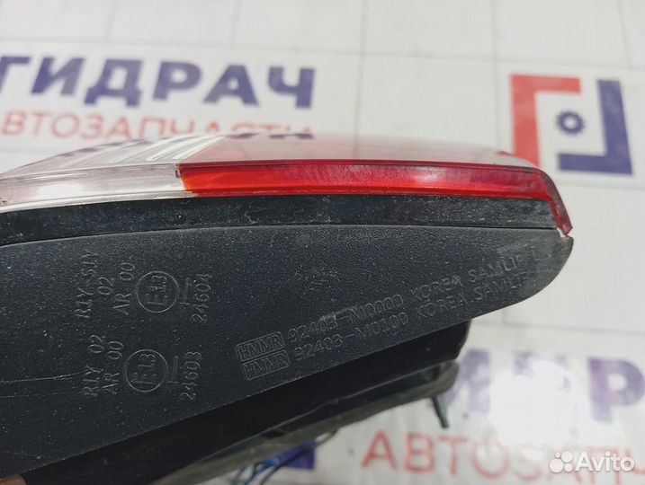 Фонарь задний внутренний левый Hyundai Creta 92403-M0000