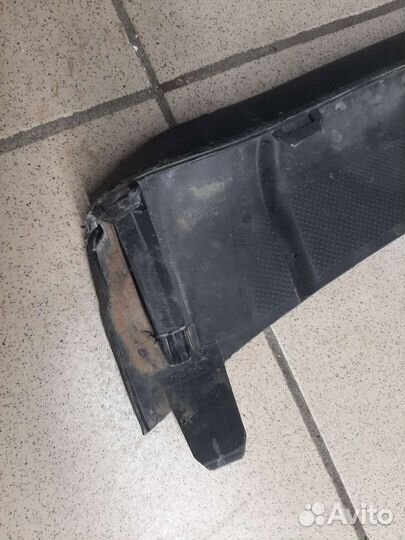 Накладка панели переднего бампера киа спортейдж 4