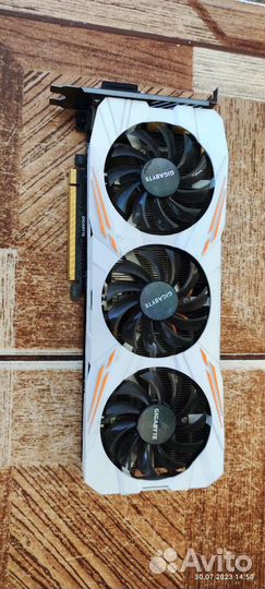 Вивидеокарта Gigabyte GTX 1080 ti 11 gb