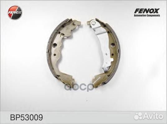 Колодки тормозные барабанные зад прав/лев B