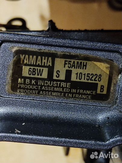 Лодочный мотор Yamaha F5amhs 4-х тактный