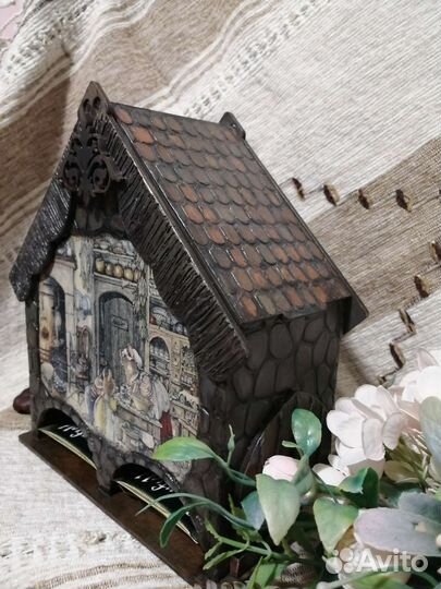 Чайная шкатулка на 2 вида чая В гостях у бабушки