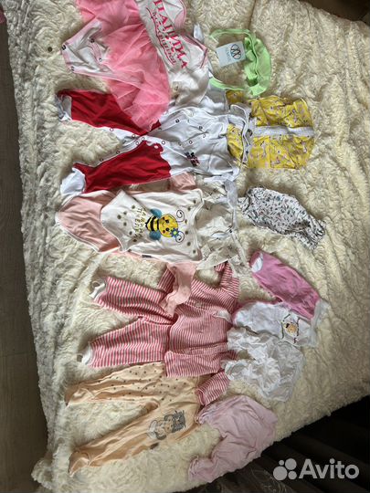 Вещи для новорожденных пакетом