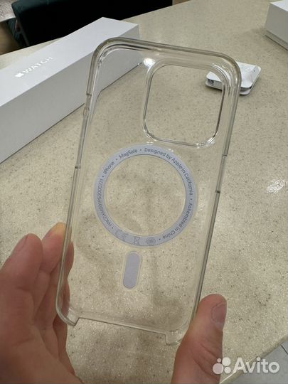 Apple 15 pro clear case